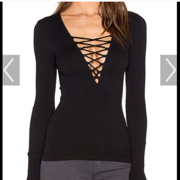 Free People Tops - Free people lace up top